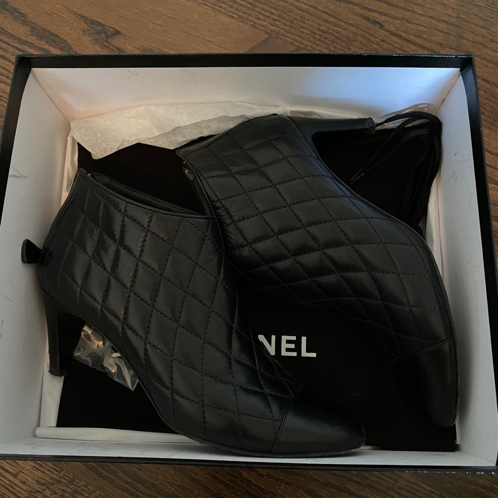Authentic Chanel Boots
